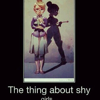 thing about shy girls